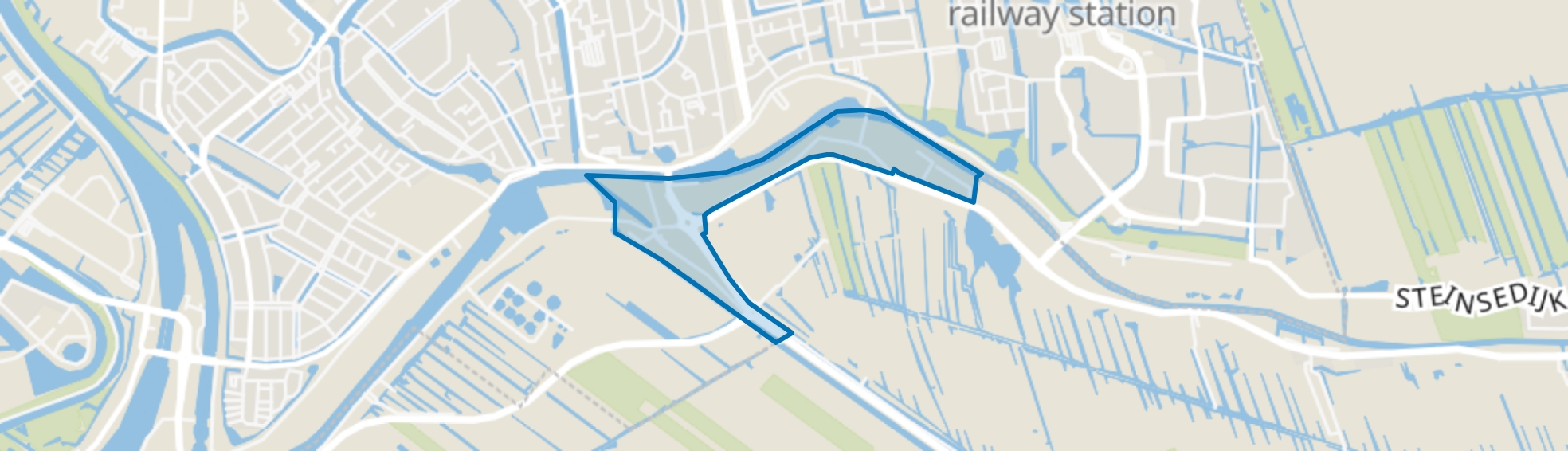 Stolwijkersluis Oost, Gouda map