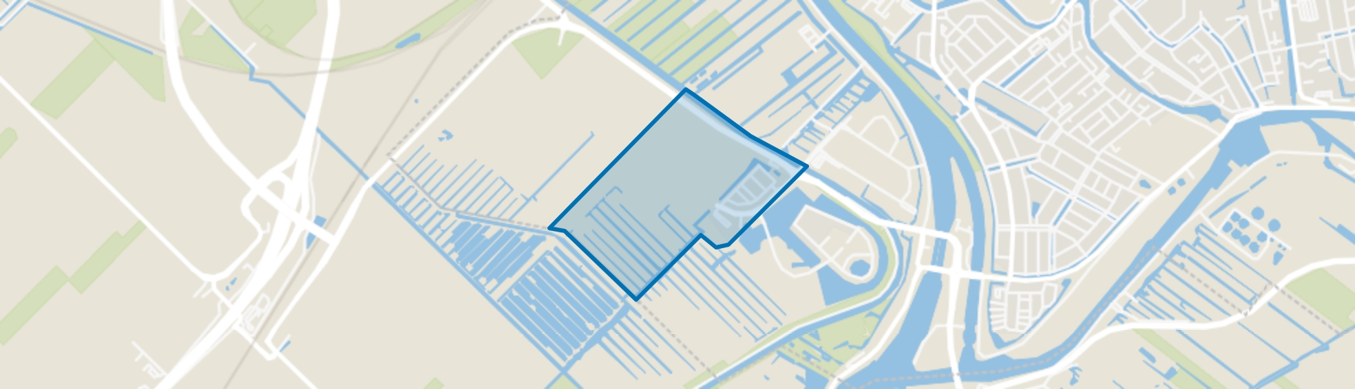 Tuinenbuurt, Gouda map