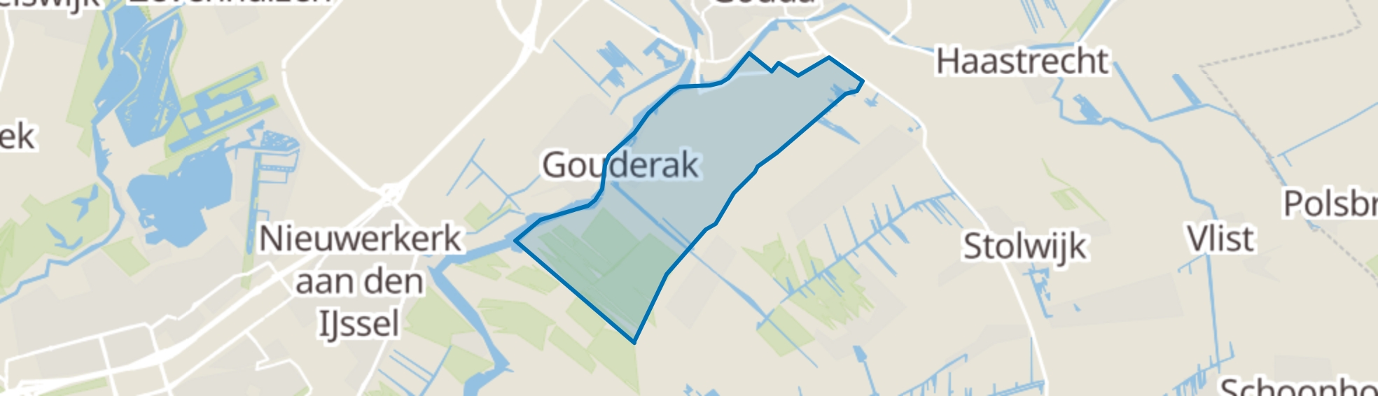 Gouderak map