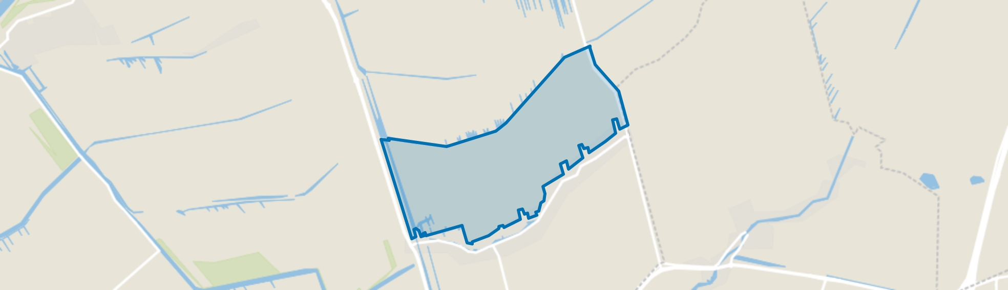Goudriaan-Buitengebied-Noord, Goudriaan map