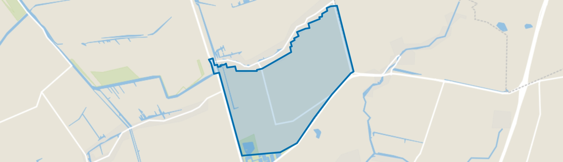 Goudriaan-Buitengebied-Zuid, Goudriaan map