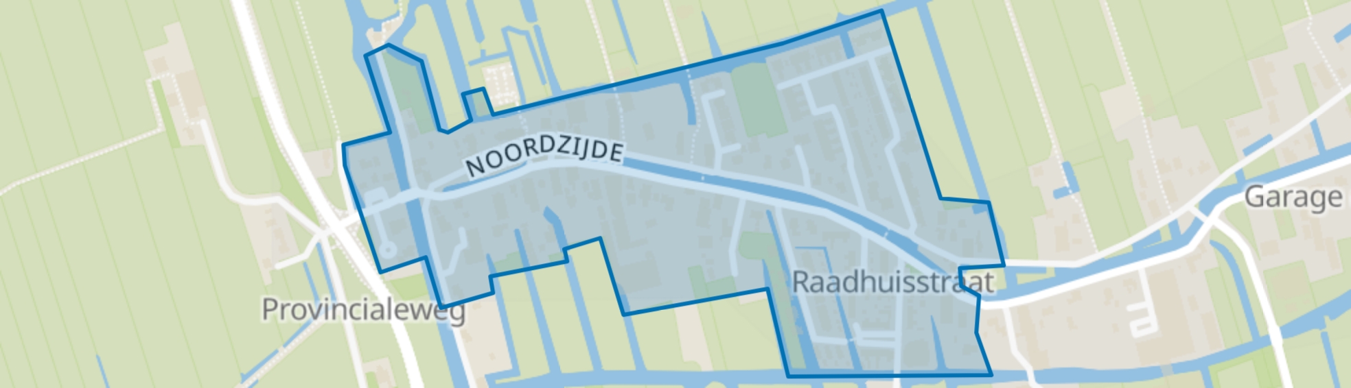 Goudriaan-Dorp, Goudriaan map