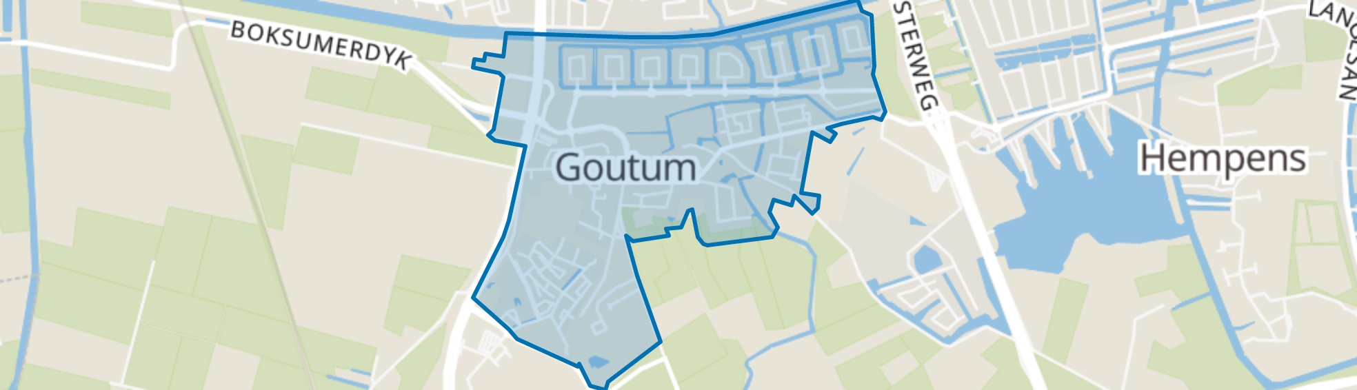 Goutum map