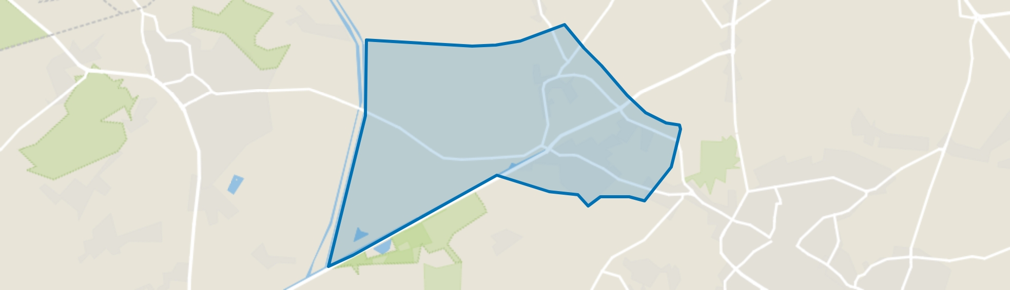 Beringe, Grashoek map