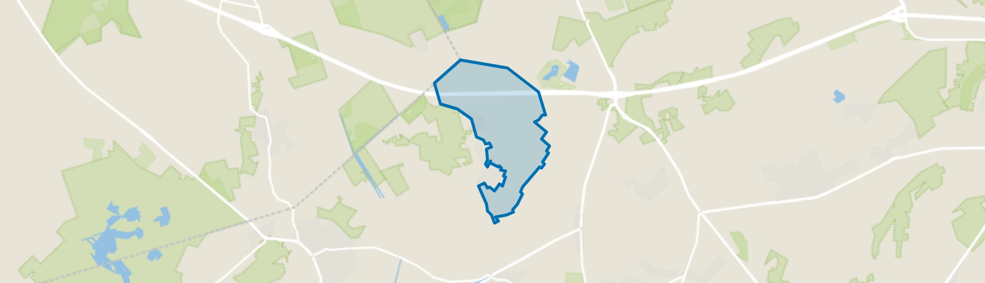 Buitengebied Op den Houwenberg, Grashoek map