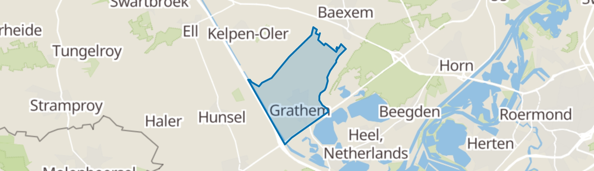 Grathem map