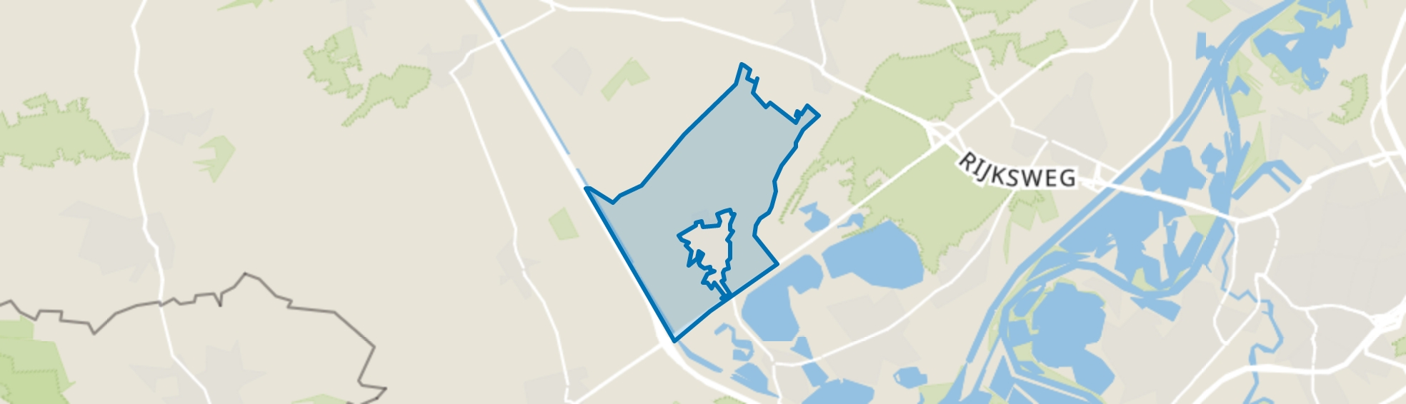 Verspreide huizen Grathem, Grathem map