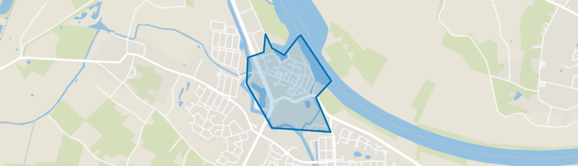 Binnenstad, Grave map