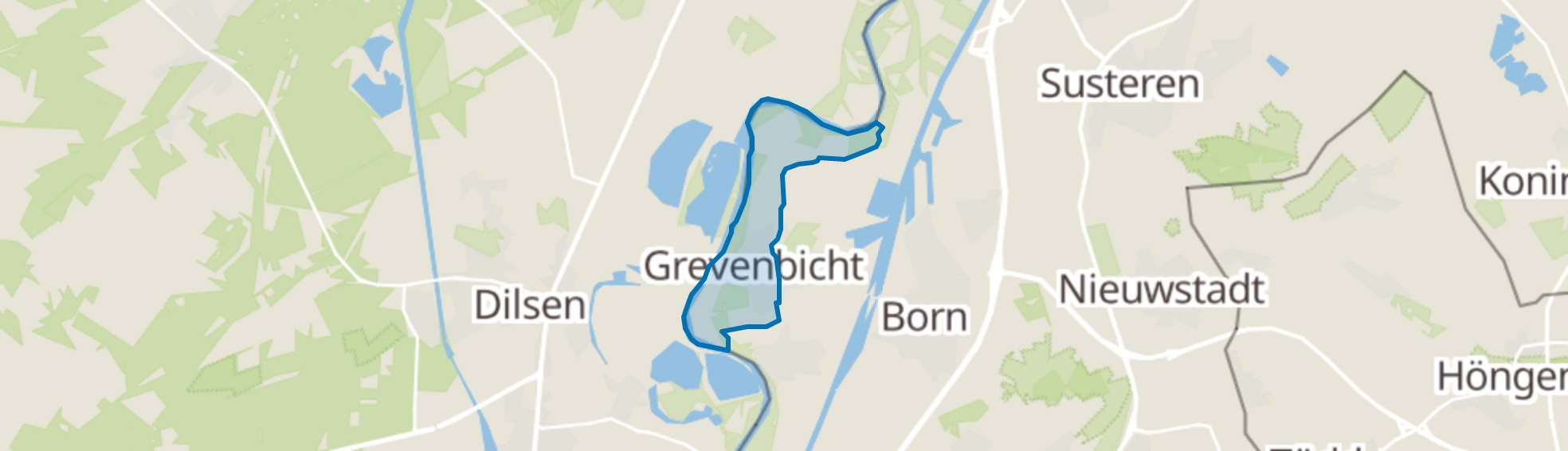 Grevenbicht map