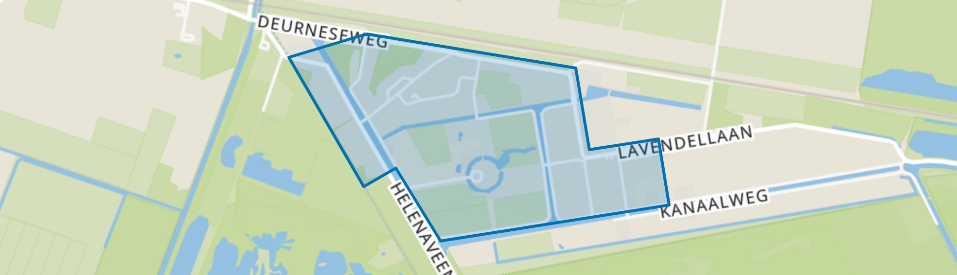 Griendtsveen, Griendtsveen map
