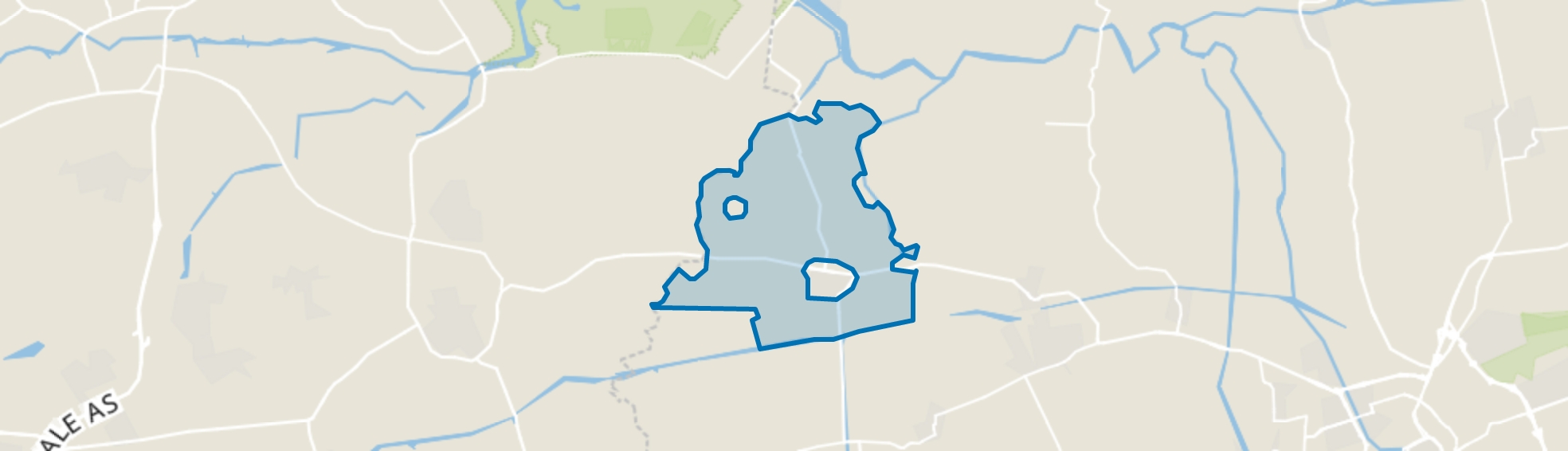 Verspreide huizen Grijpskerk, Grijpskerk map