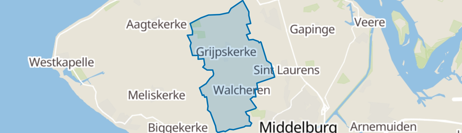 Grijpskerke map