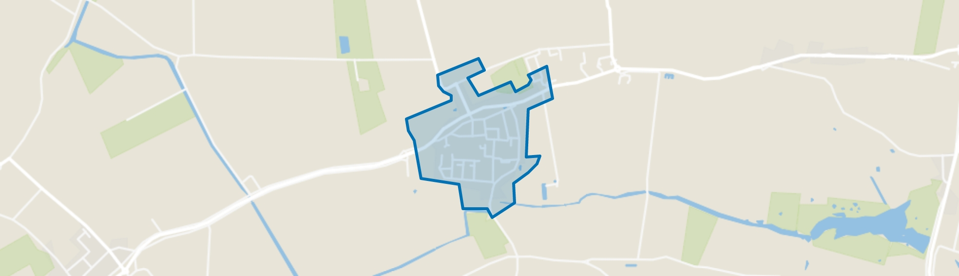 Groede, Groede map