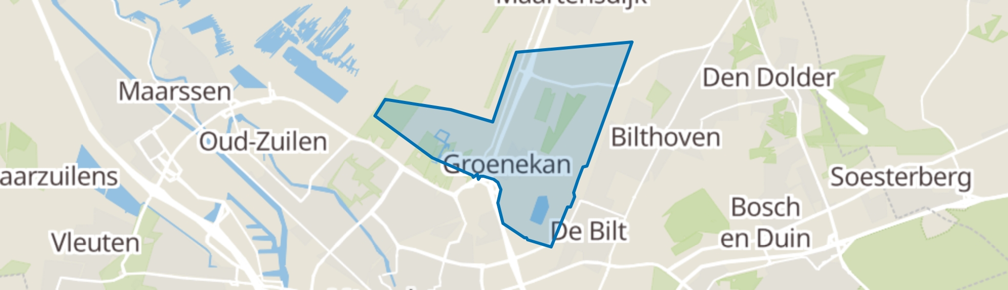 Groenekan map