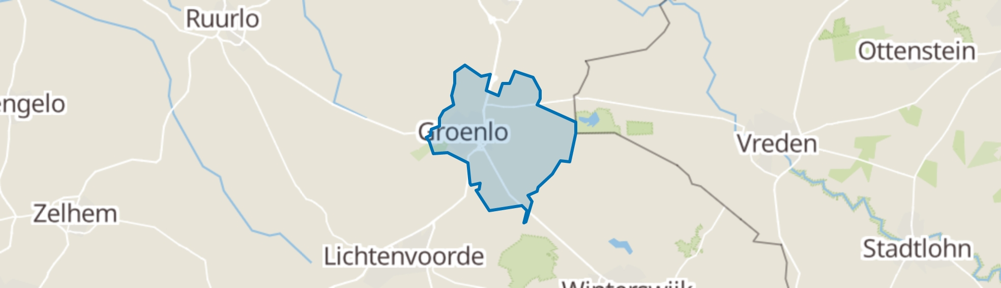 Groenlo map