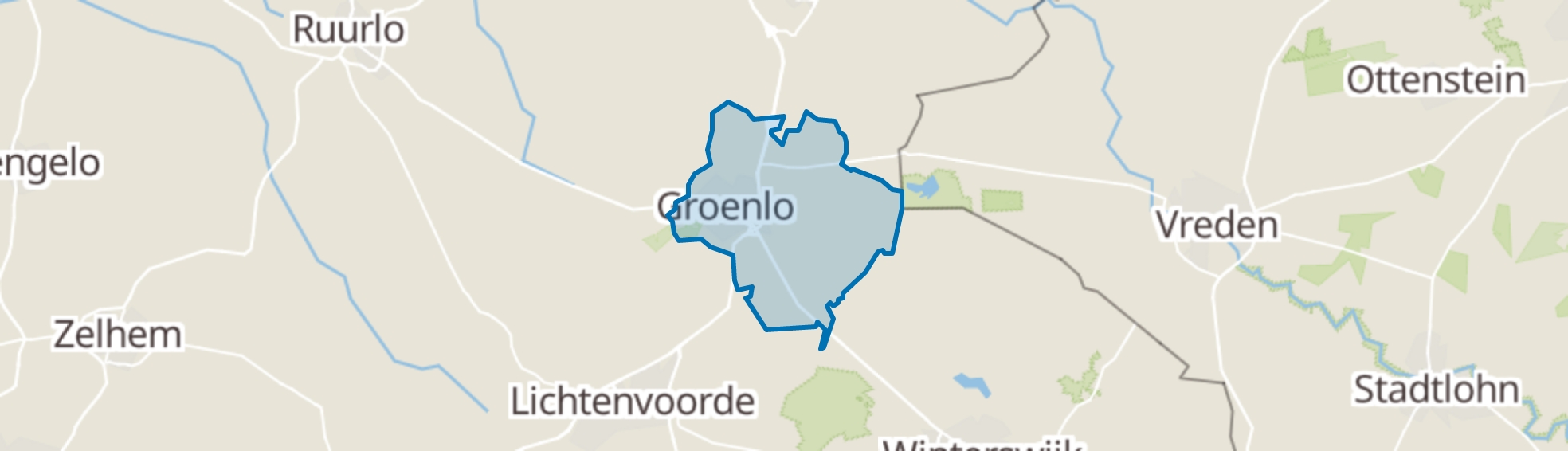 Groenlo map