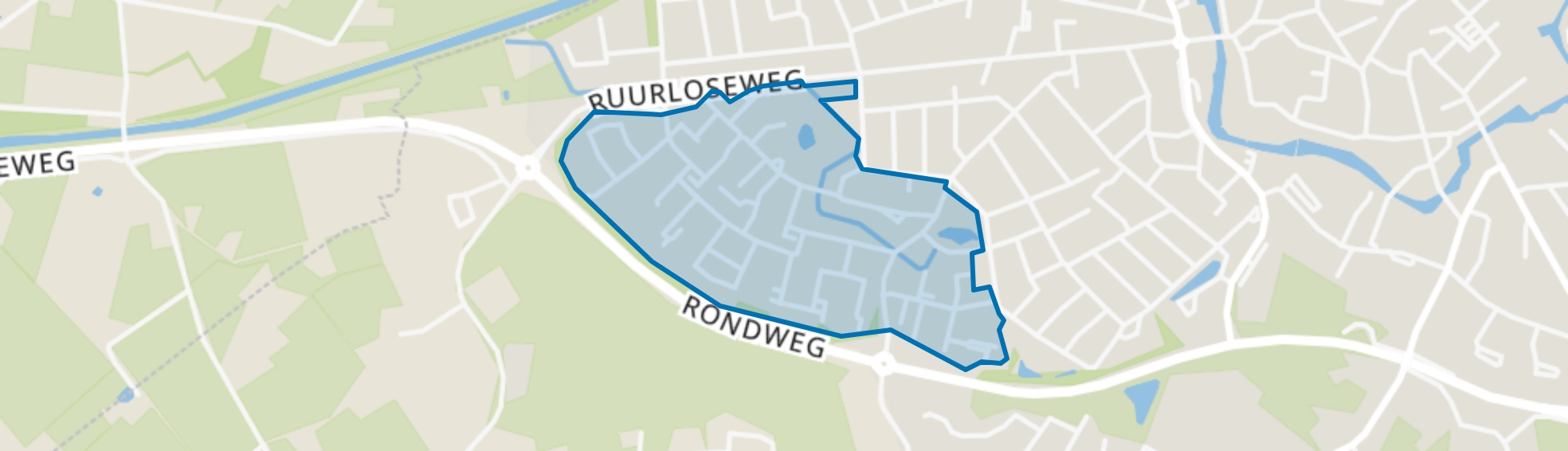 Banninghof, Groenlo map