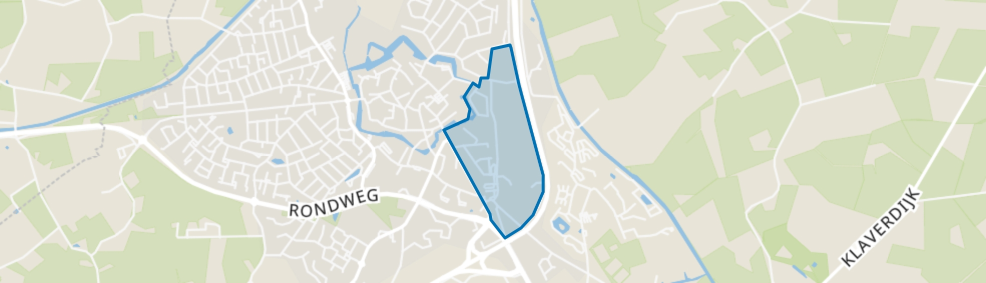 Bedrijventerrein Brandemat, Groenlo map