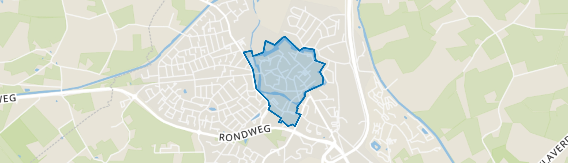 Binnenstad Groenlo, Groenlo map