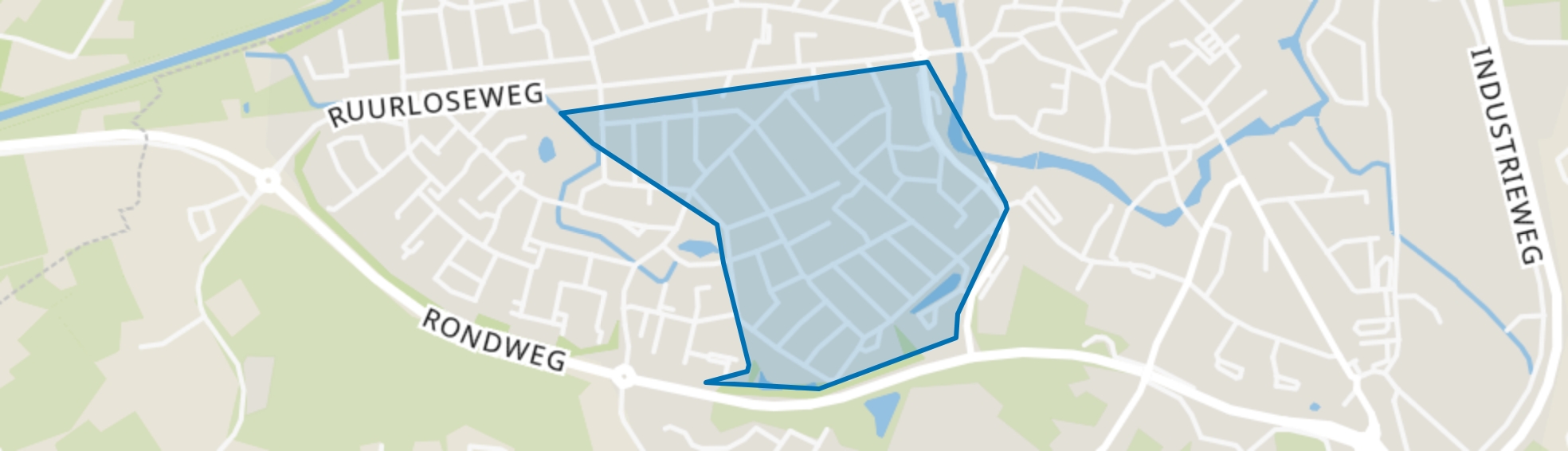 Papendijk, Groenlo map