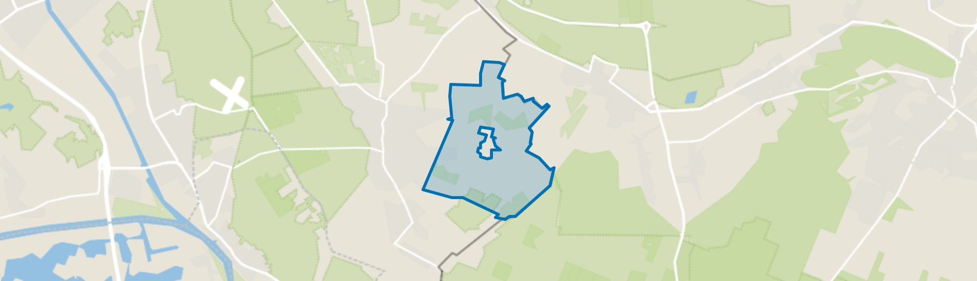 Buitengebied De Horst, Groesbeek map