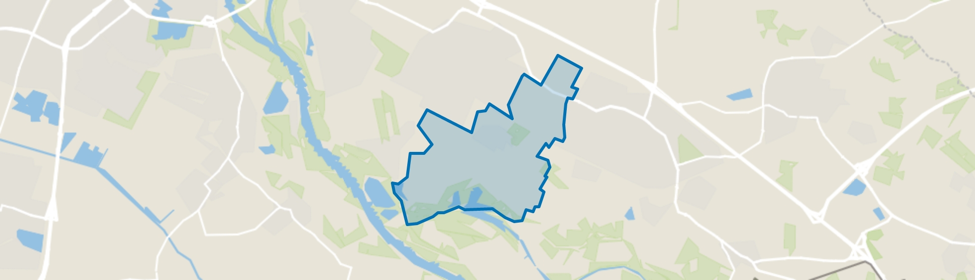 Groessen, Groessen map