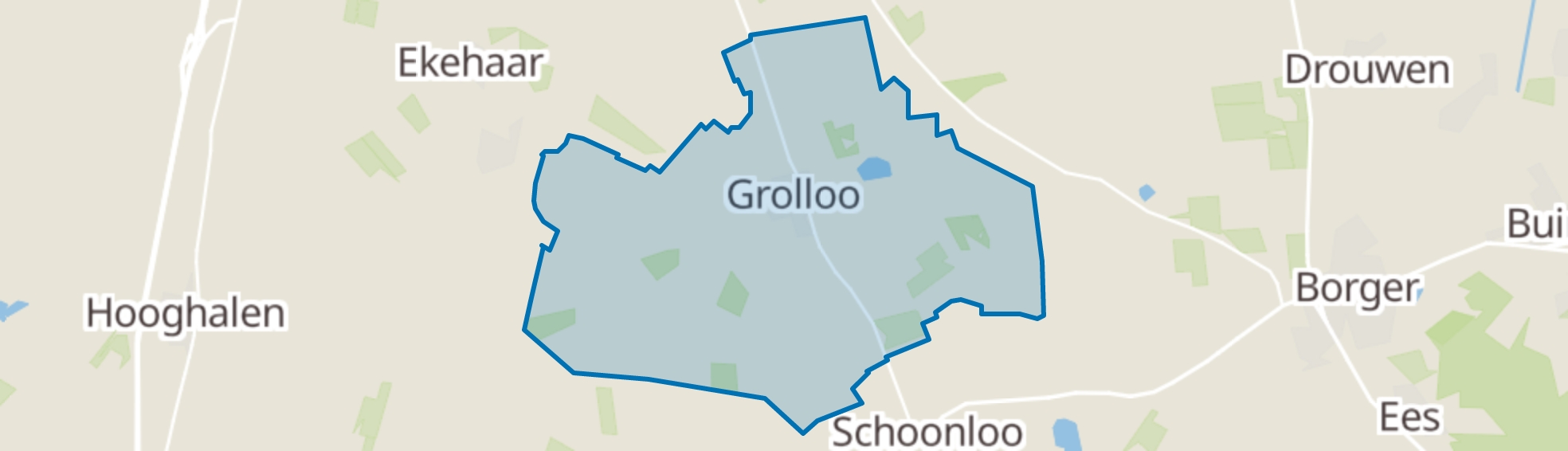 Grolloo map