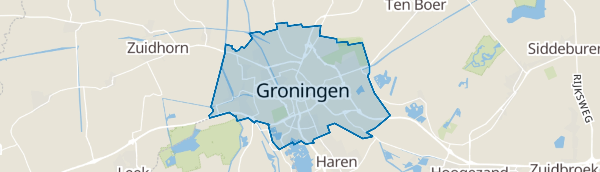 Groningen map