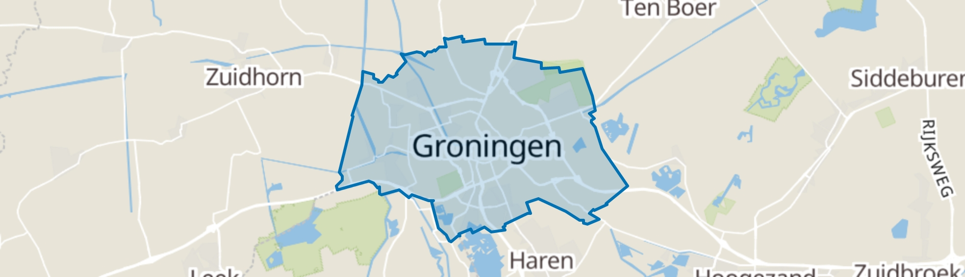 Groningen map