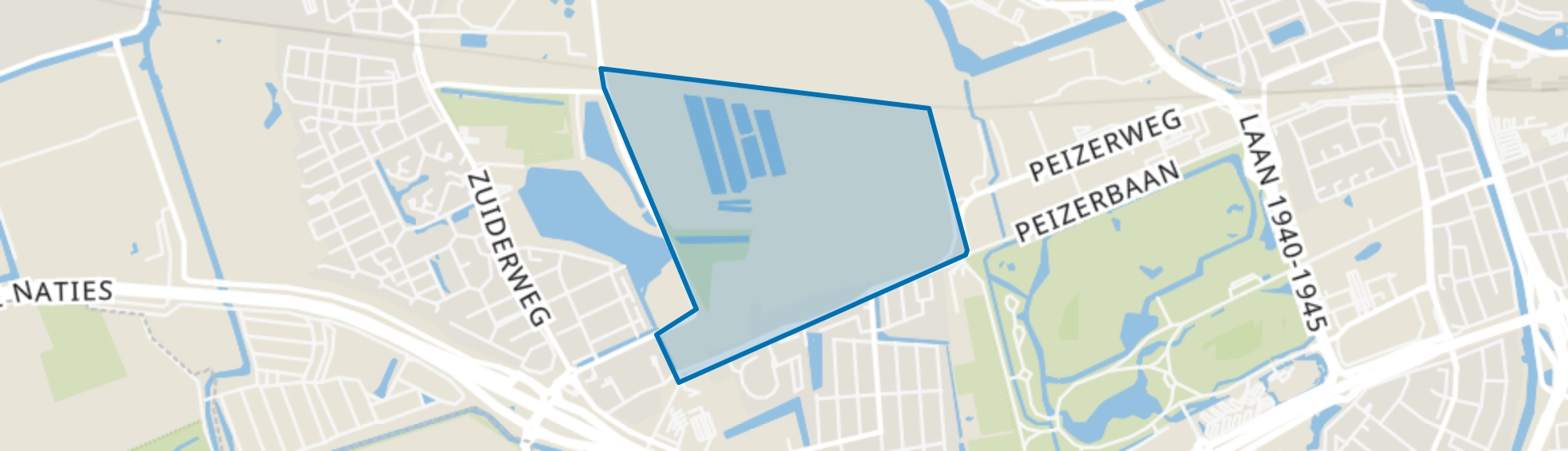 Bangeweer, Groningen map