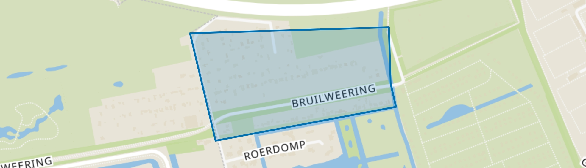 Bruilweering, Groningen map