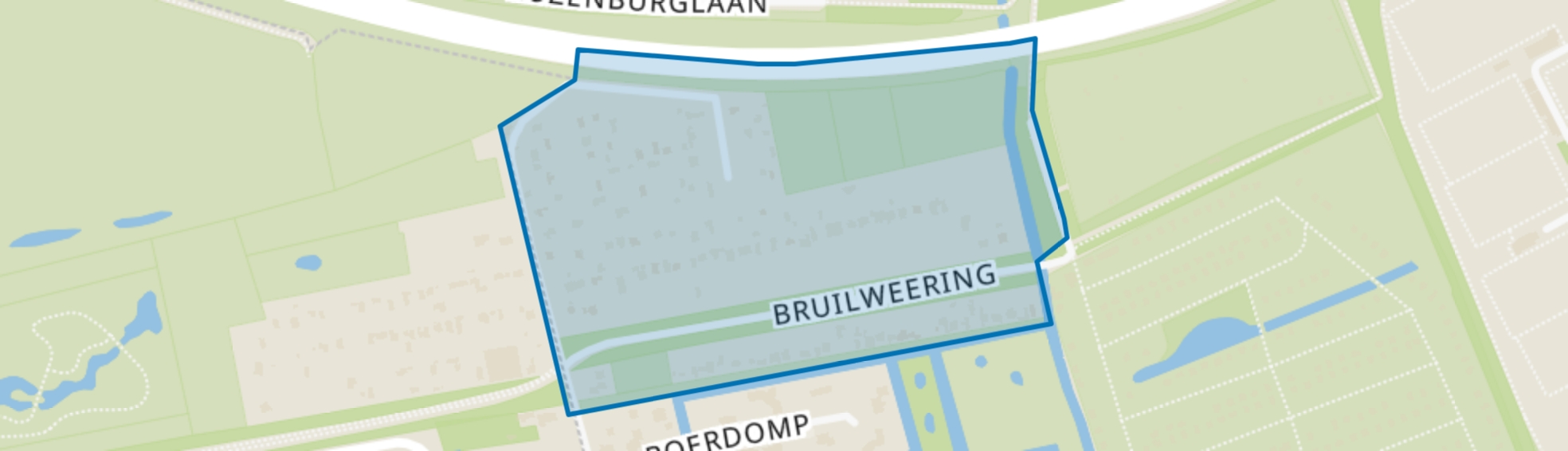 Bruilweering, Groningen map