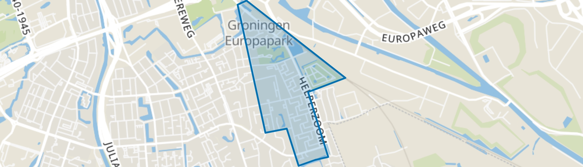 Coendersborg, Groningen map