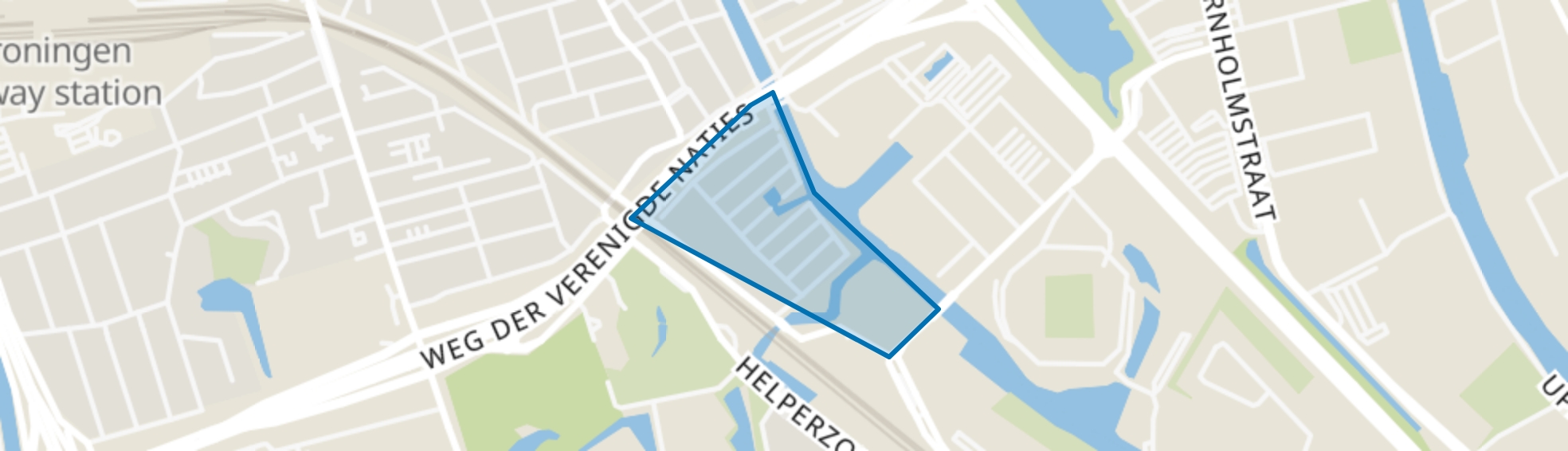 De Linie, Groningen map