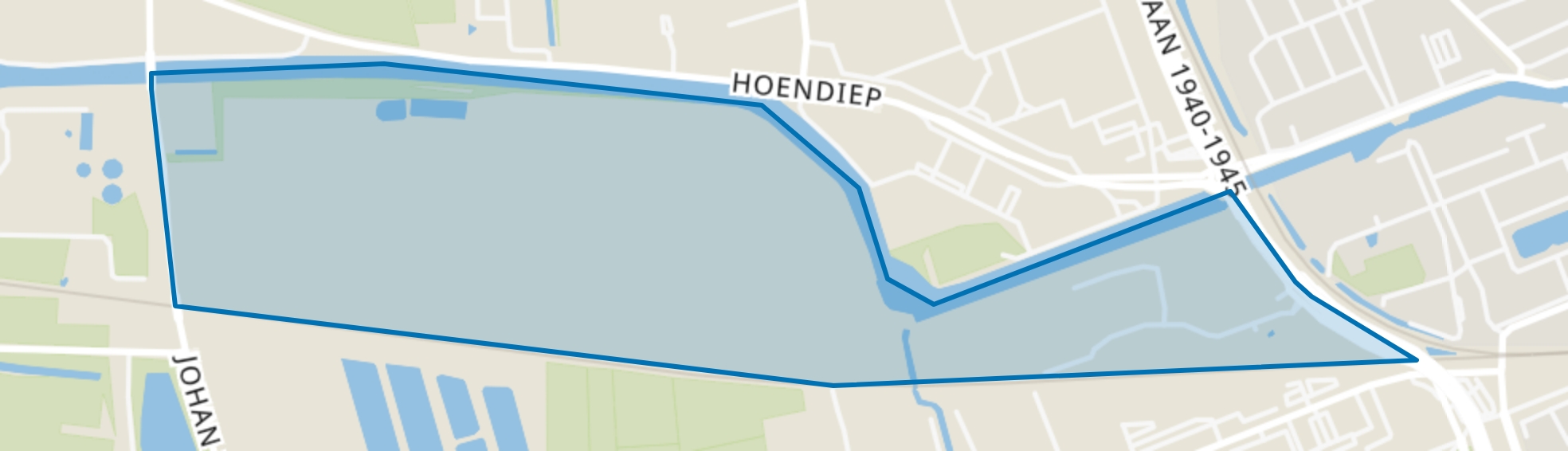 De Suikerzijde-Noord, Groningen map