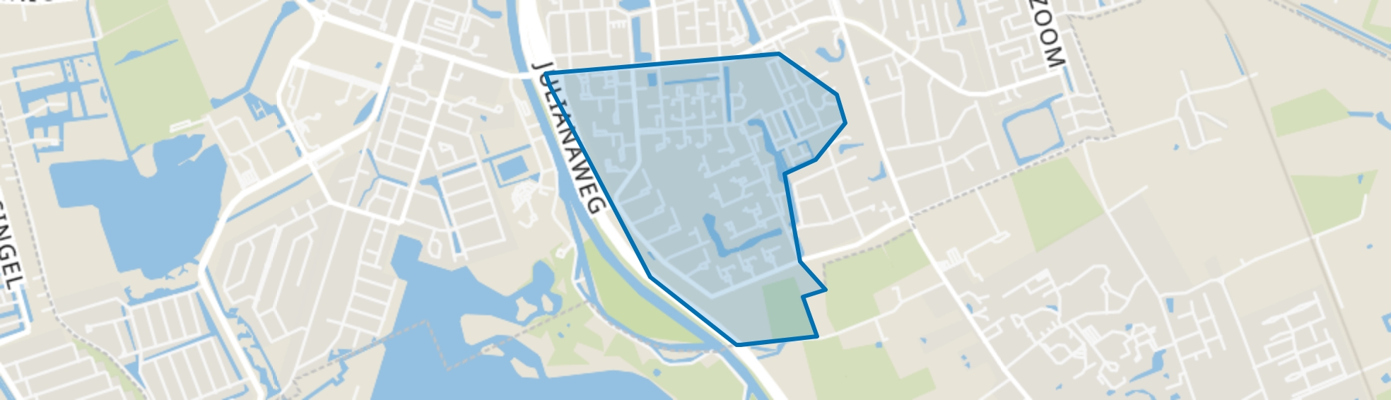 De Wijert-Zuid, Groningen map