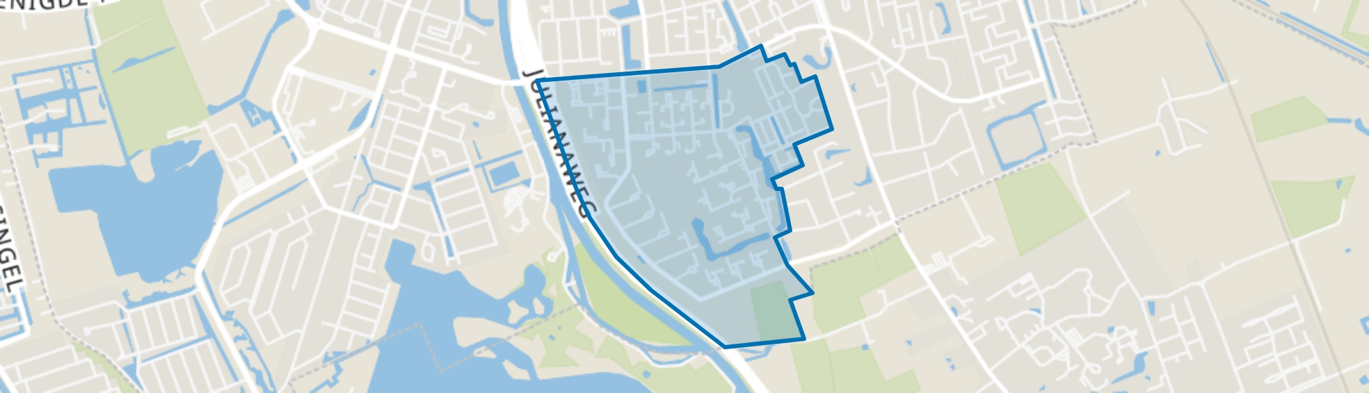 De Wijert-Zuid, Groningen map