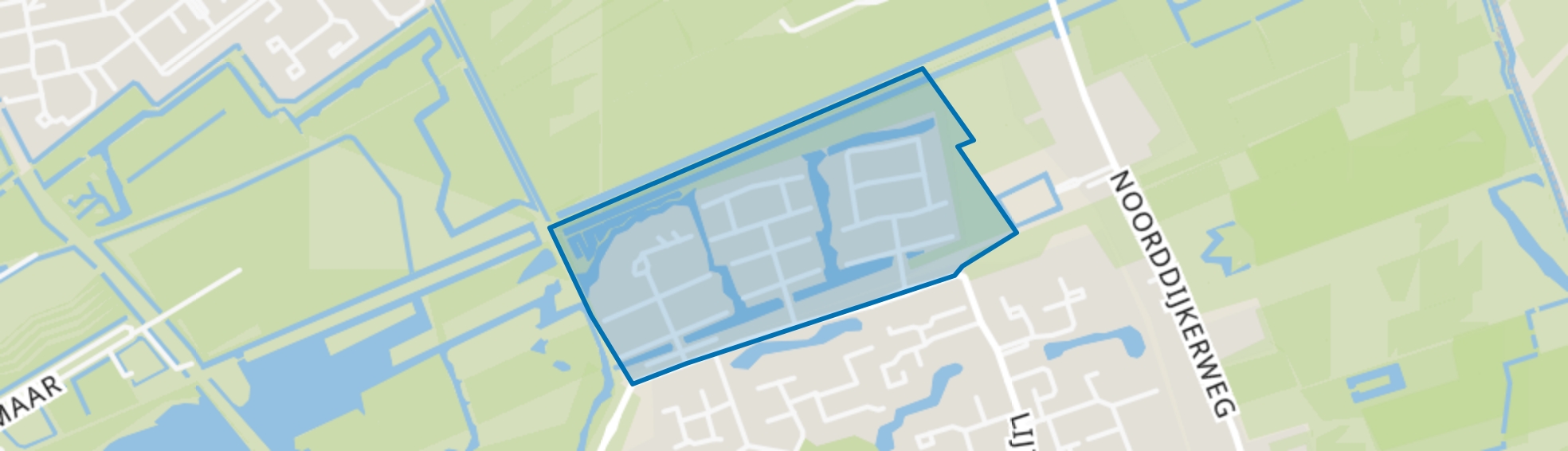 Drielanden, Groningen map