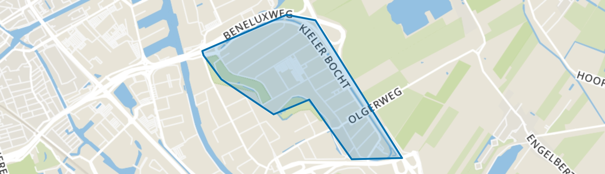 Eemspoort, Groningen map