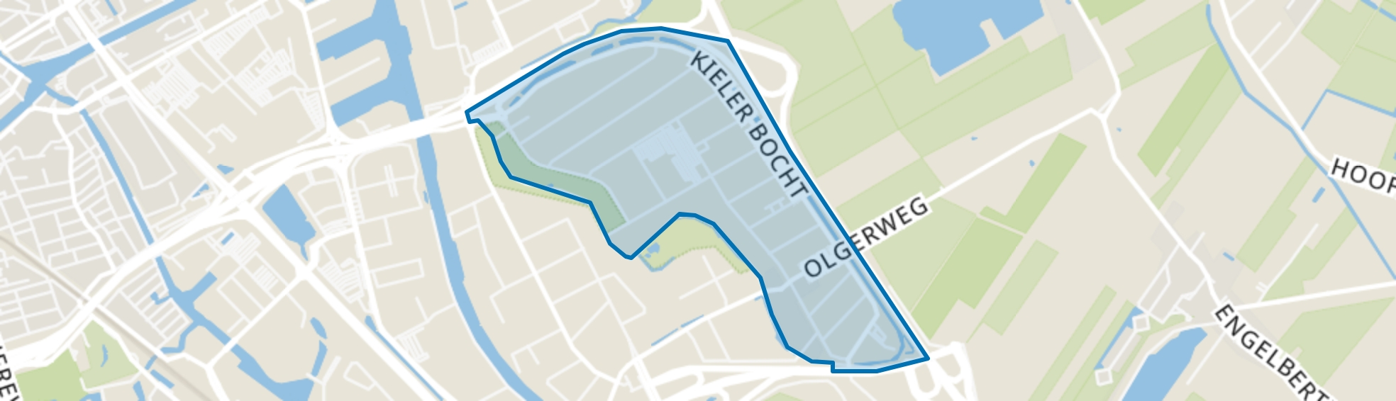 Eemspoort, Groningen map