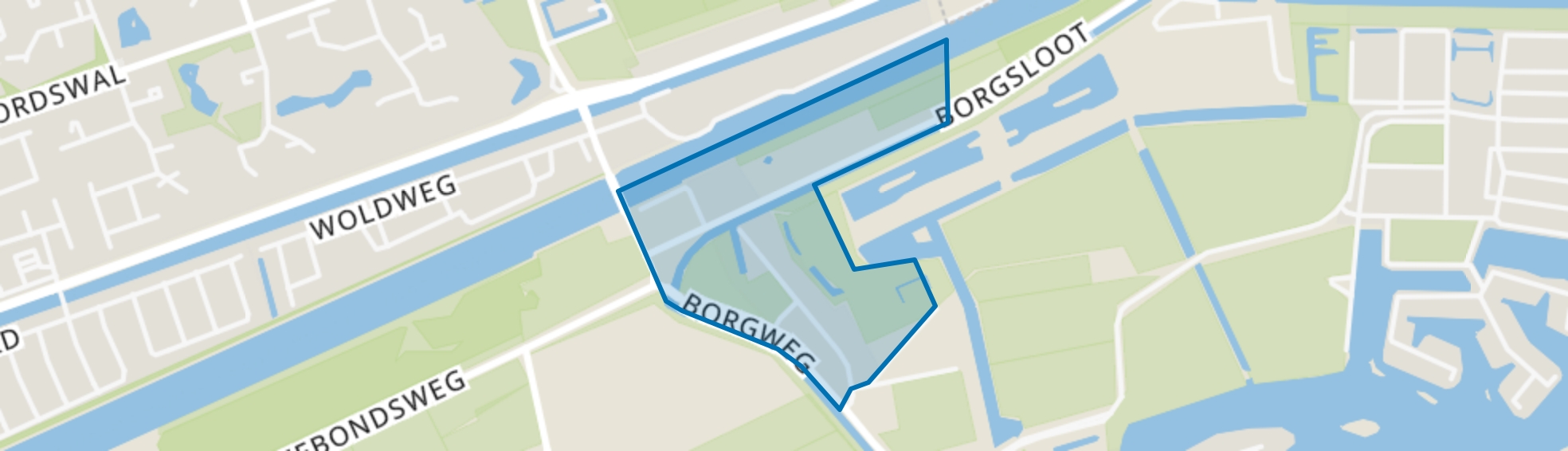 Klein Harkstede, Groningen map