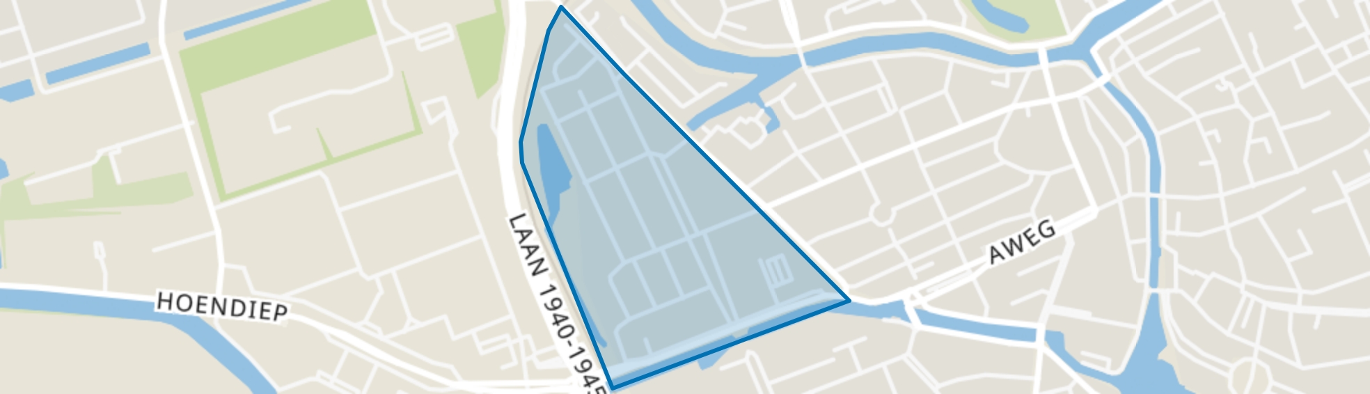 Kostverloren, Groningen map