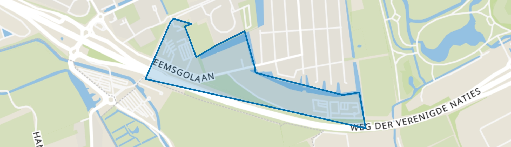 Kranenburg, Groningen map