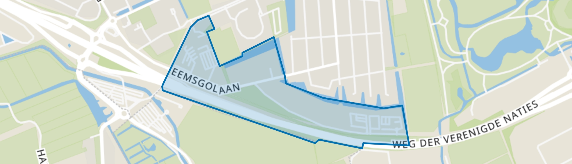 Kranenburg, Groningen map