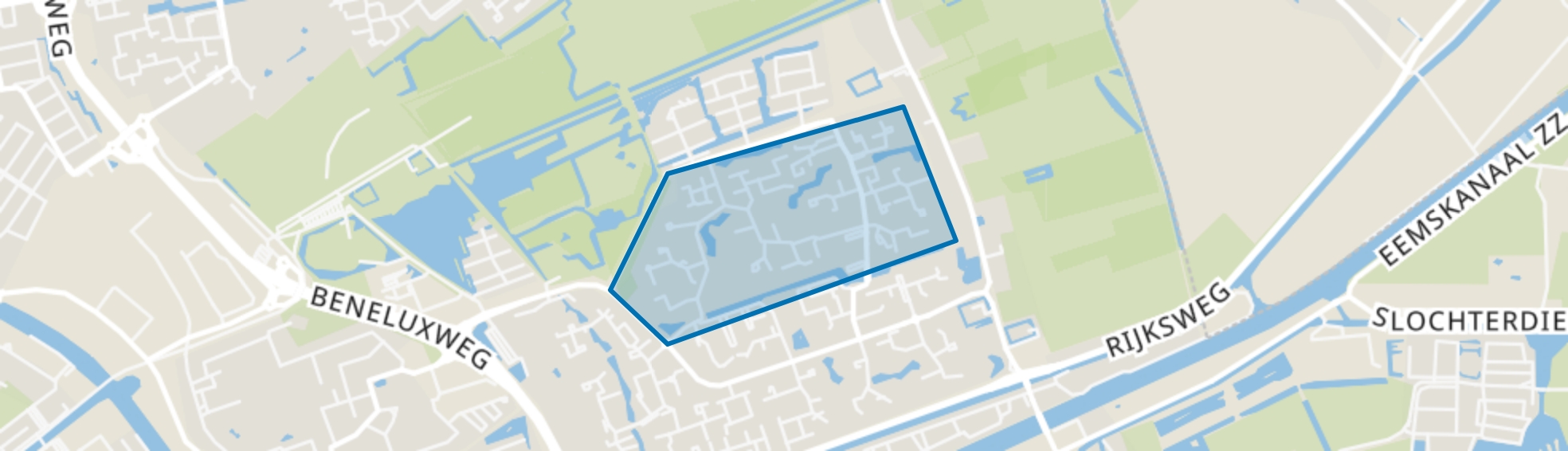 Lewenborg-Noord, Groningen map