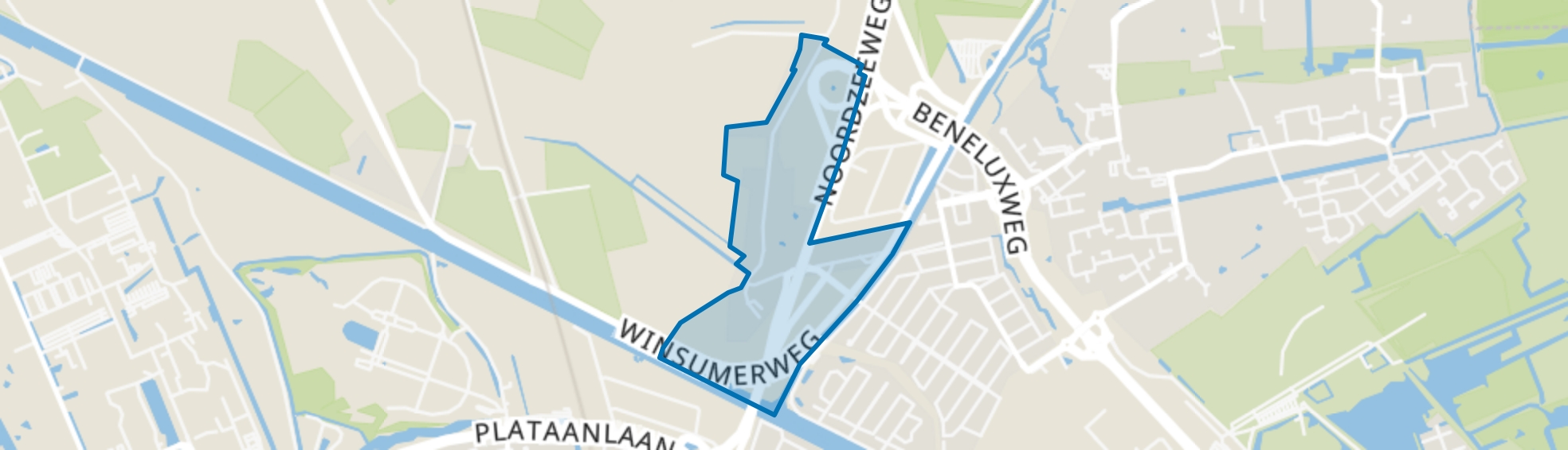 Noorderhoogebrug, Groningen map