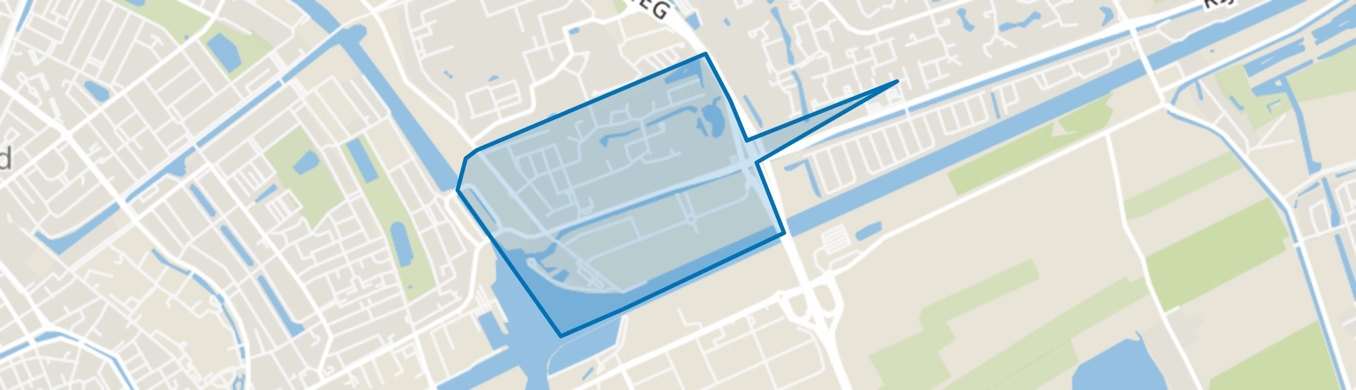 Oosterhoogebrug, Groningen map