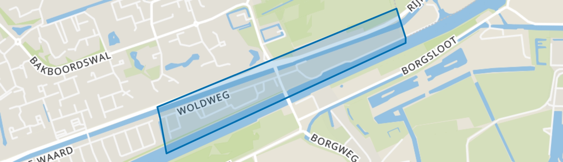 Ruischerbrug, Groningen map