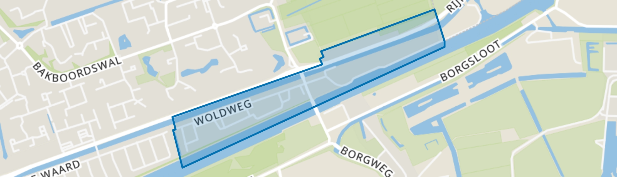 Ruischerbrug, Groningen map
