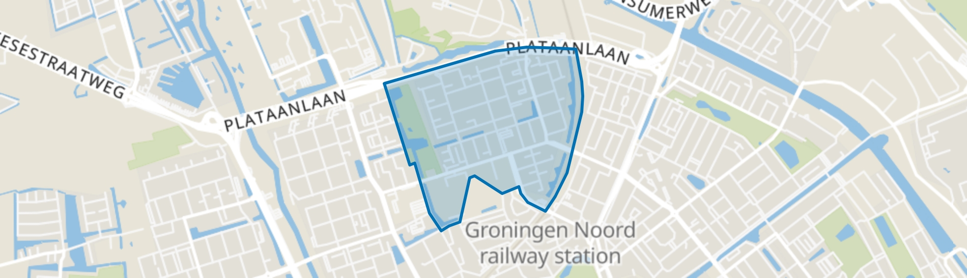 Selwerd, Groningen map